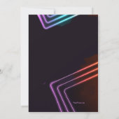 Invitation Soirée Disco (Dos)