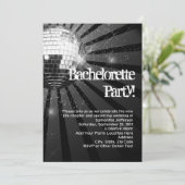 Invitation Soirée Disco Bachelorette Disco (Debout devant)