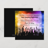 Invitation Soirée d'ouverture de la discothèque (Devant / Derrière)