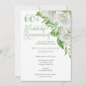 Invitation Soirée du 60e anniversaire de la Rose blanche (Devant)