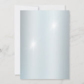 Invitation Soirée du 60e anniversaire du Mariage sur mesure (Dos)