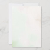 Invitation Soirée du Baby shower du Cute Dragon (Dos)