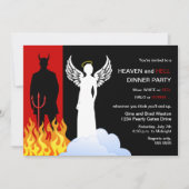 Invitation Soirée Du Ciel Et De L'Enfer (Devant)