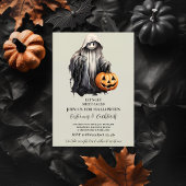Invitation Soirée du Citrouille d'Halloween