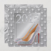 Invitation Soirée du Nouvel An (Devant / Derrière)