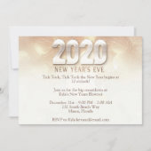 Invitation Soirée du Nouvel An (Devant)