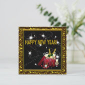 Invitation Soirée du Nouvel An (Debout devant)