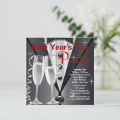 Invitation Soirée du Nouvel An (Debout devant)