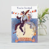 Invitation Soirée du Nouvel An (Debout devant)