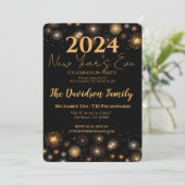 Invitation Soirée du Nouvel An 2024 (Debout devant)