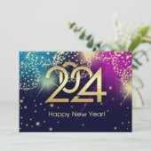 Invitation Soirée du Nouvel An 2024 (Debout devant)