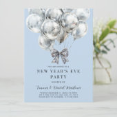 Invitation Soirée du Nouvel An moderne (Debout devant)