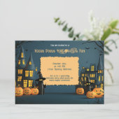 Invitation Soirée éffrayante (Debout devant)