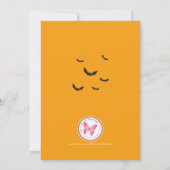 Invitation Soirée éffrayante Halloween (Dos)