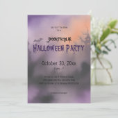 Invitation Soirée Éffrayante Spooktacular (Debout devant)