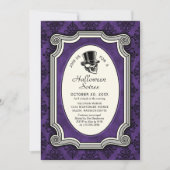 Invitation Soirée élégante de Halloween (Devant)