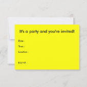 Invitation soirée élégante de patinage (Dos)