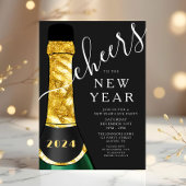 Invitation Soirée élégante du Nouvel An