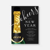 Invitation Soirée élégante du Nouvel An