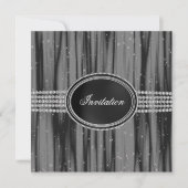 Invitation Soirée en smoking Black Diamond (Devant)