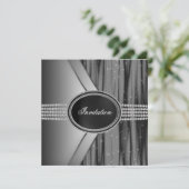 Invitation Soirée en smoking Black Diamond (Debout devant)