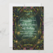 Invitation Soirée Enchantée Toute Occasion Anniversaire (Devant)