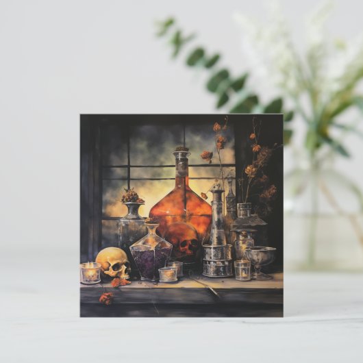 Invitation 👻 Soirée 🥂 Esprits & Esprits ! 🥂 👻 Halloween (Debout devant)