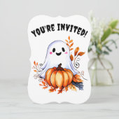 Invitation Soirée faste d'Halloween (Debout devant)