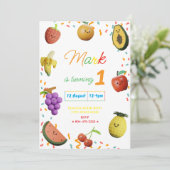 Invitation Soirée Fruit Dansante (Debout devant)