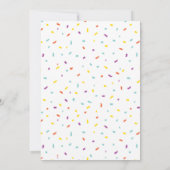 Invitation Soirée Fruit Dansante (Dos)