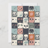 Invitation Soirée Halloween (Dos)