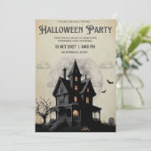 Invitation Soirée Halloween Cool (Debout devant)