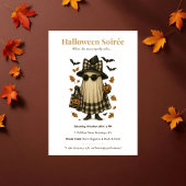 Invitation Soirée Halloween Dark Elegance | Épouva