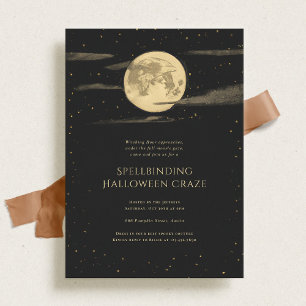 Invitation Soirée Halloween de la pleine lune