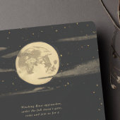 Invitation Soirée Halloween de pleine lune