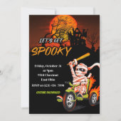 Invitation Soirée Halloween : Faisons Peur (Devant)