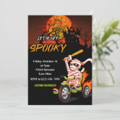 Invitation Soirée Halloween : Faisons Peur (Debout devant)