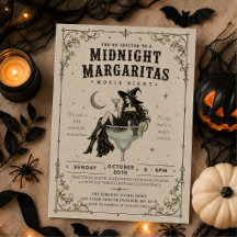Soirée Halloween gothique sorcière des Margaritas