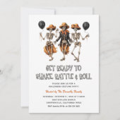 Invitation Soirée Halloween Rattle & Roll (Devant)
