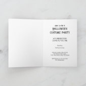 Invitation Soirée Halloween Venez Comme Vous Êtes (Intérieur)