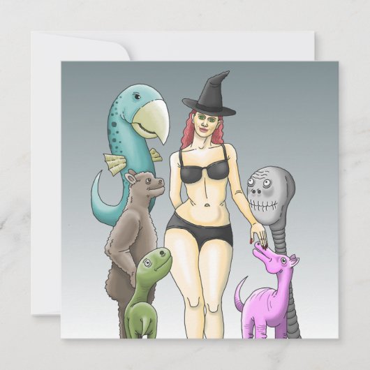Invitation Soirée Halloween Venez Comme Vous Êtes (Devant)