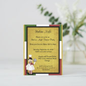 Invitation soirée italienne (Debout devant)