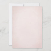 Invitation Soirée Jardin Enchantée Fée Cute (Dos)