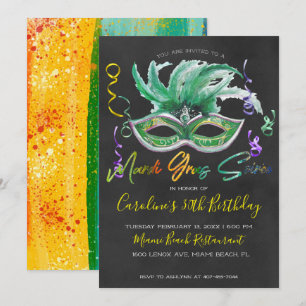 Invitation Soirée Mardi Gras   30e Anniversaire