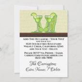 Invitation Soirée Margarita - Voir au verso - (Devant)