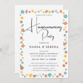 Invitation Soirée ménagère minimaliste moderne élégante (Devant / Derrière)