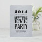 Invitation Soirée moderne Silver 2014 (Debout devant)