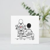 Invitation Soirée Moto et Sidecar sur mesure (Debout devant)