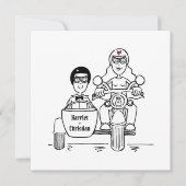 Invitation Soirée Moto et Sidecar sur mesure (Devant)