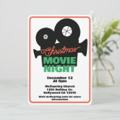 Invitation Soirée Movie Noël (Debout devant)